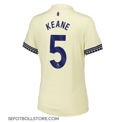 Everton Michael Keane #5 Replika Bortatröja Dam 2025-26 Kortärmad Everton Michael Keane #5 Replika Bortatröja Dam 2025-26 Kortärmad